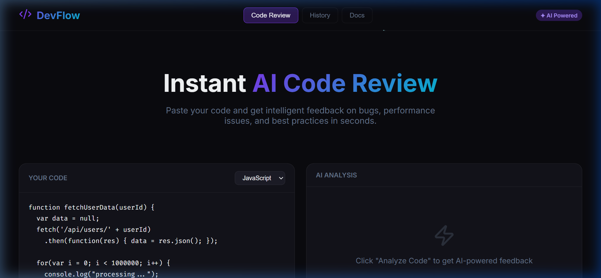 DevFlow – Developer Workspace & GitHub Integration